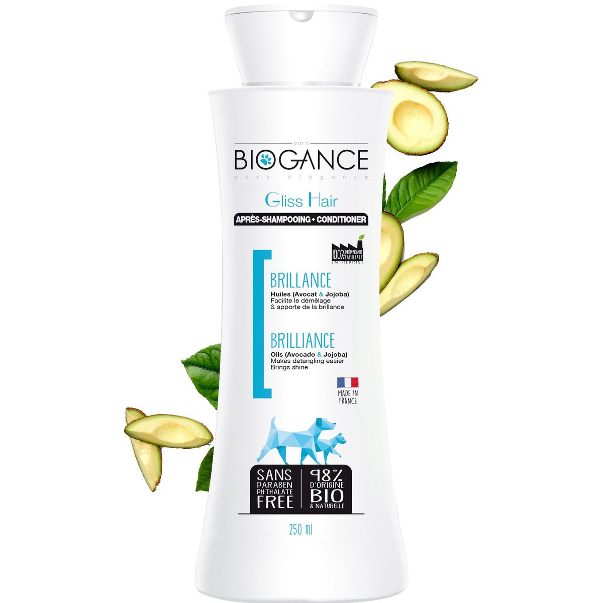 BIOGANCE - Acondicionador Gliss Hair 250 Ml, Biogance.