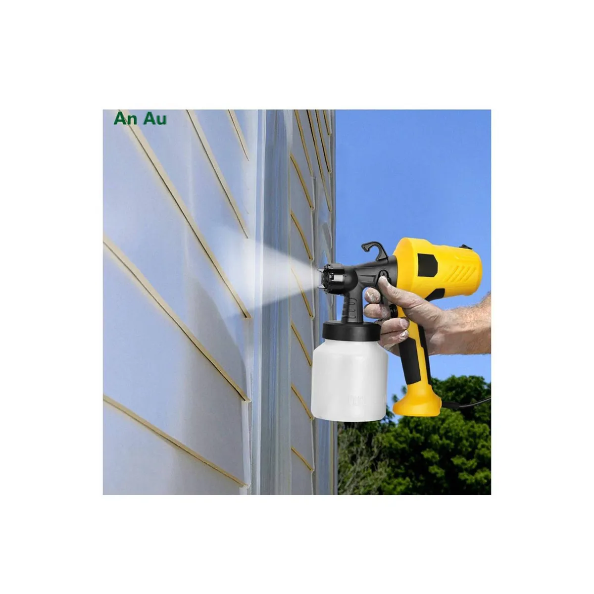 GENERICO - Pistola Pulverizador De Pintura Eléctrico Para El Hogar