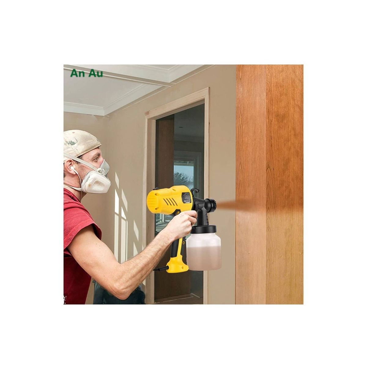 GENERICO - Pistola Pulverizador De Pintura Eléctrico Para El Hogar