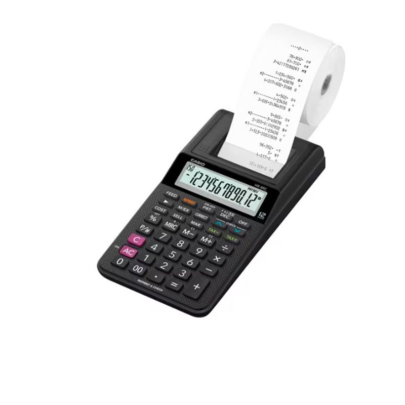 CASIO - SUMADORA CON IMPRESION CASIO HR-8RC