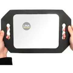 GENERICO - ESPEJO RETROVISOR DE BARBERIA PELUQUERIA DE ESPUMA