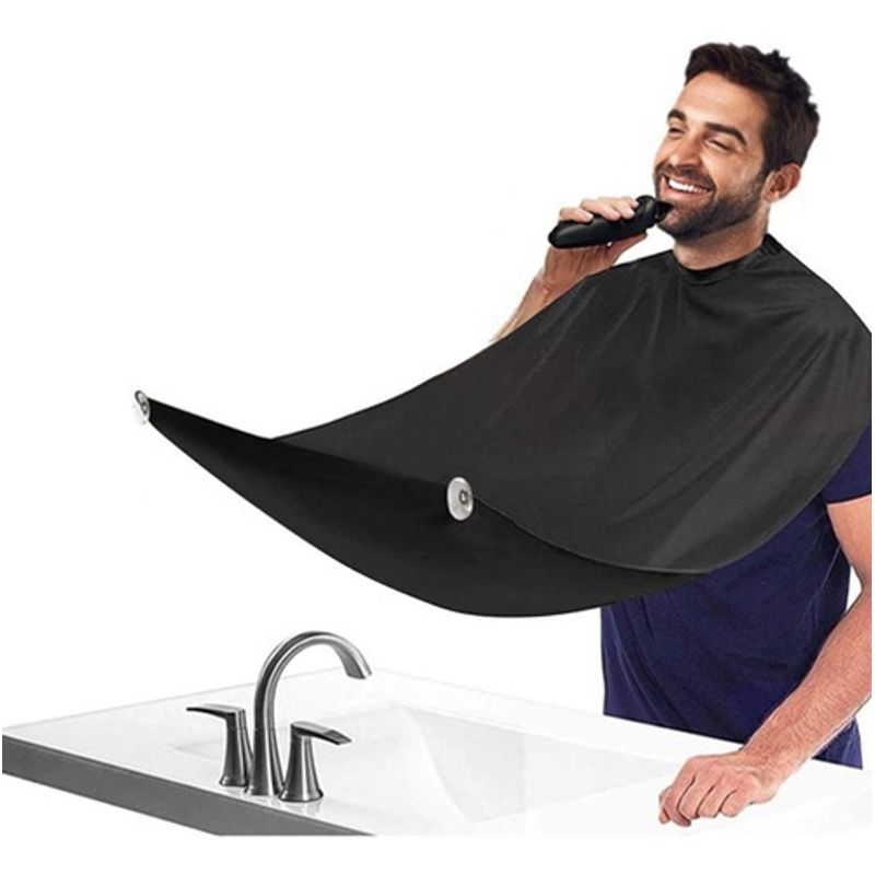 GENERICO - Capa Delantal Para Afeitado Barba Cabello Hombre En Espejo