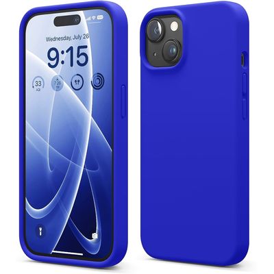 Generico Carcasa Silicona Para Iphone 15 Azul