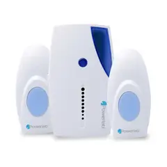 MLAB - TIMBRE INALAMBRICO DOBLE AZUL POWERLAB 7069