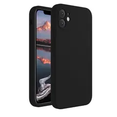 GENERICO - Carcasa Silicona Para iPhone 11 Negro