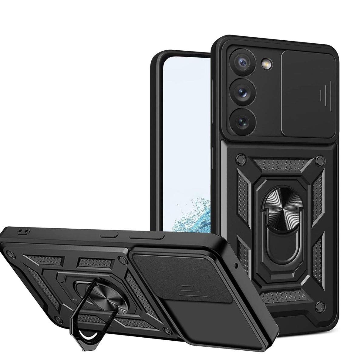 GENERICO - Carcasa Antishock Para Samsung S23 5g Negro