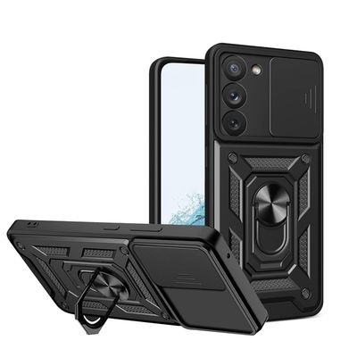 Generico Carcasa Antishock Para Samsung S23 5G Negro