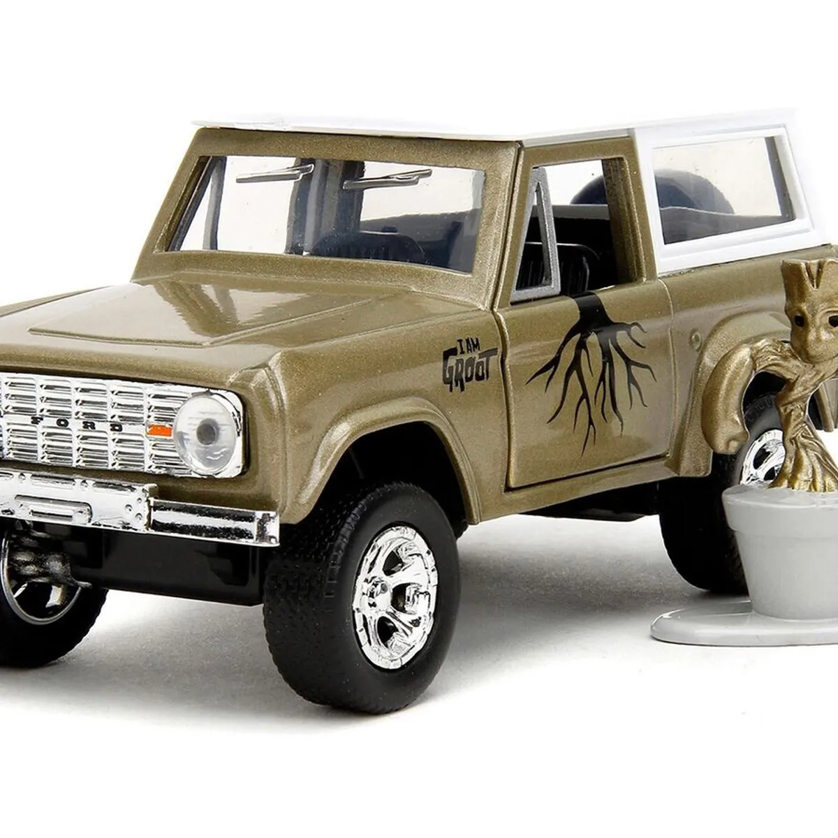 JADA TOYS - Auto Jada Groot 1973 Ford Bronco 1973 1:32  # 34415