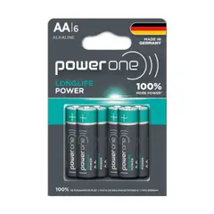 GEN - BLISTER PILAS ALCALINAS AA X6 POWERONE