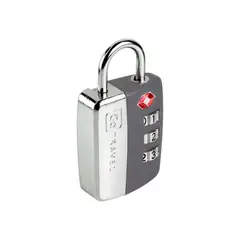 GO TRAVEL - CANDADO CON CLAVE GRIS