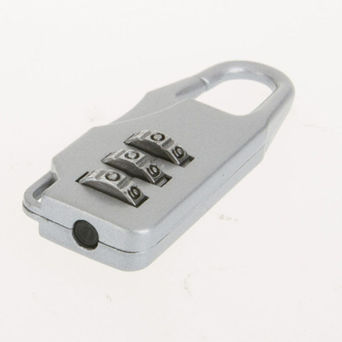 GEN - MINI CANDADO CON CLAVE COLOR SILVER CH-074-S