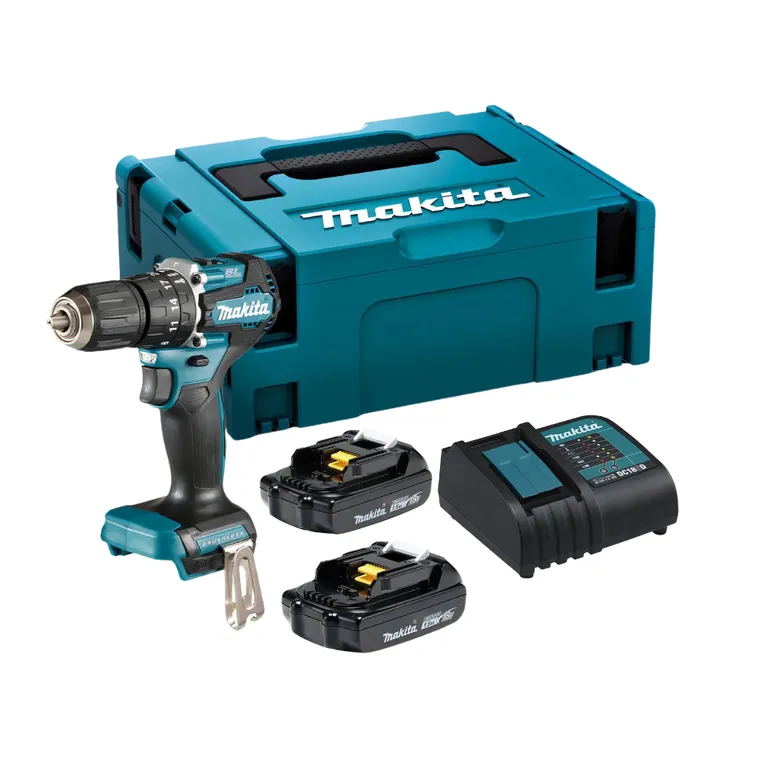 Taladro Percutor 18v Brushless Dhp487SY2J/ 2 Baterias