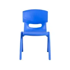 OEM - Silla Plastica Infantil Niños Y Niñas Azul