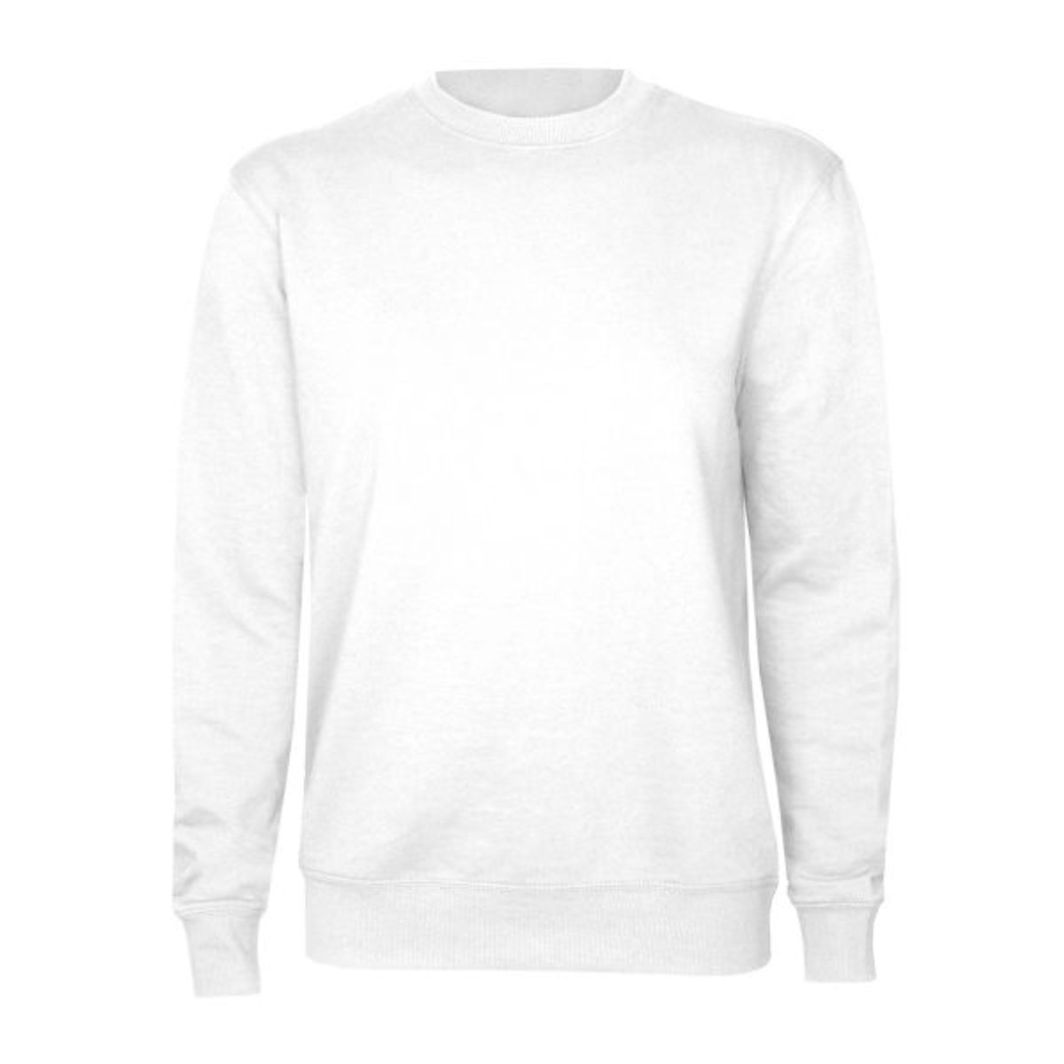 LUNA - Poleron Polo French Terry Afranelado Unisex Negro Y Blanco