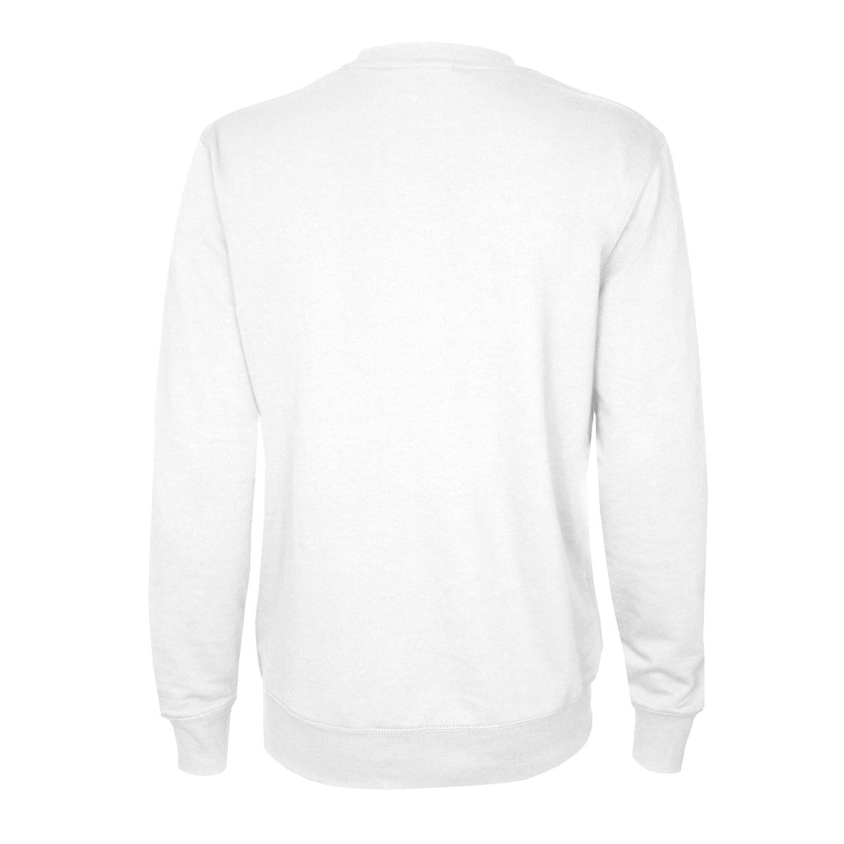 LUNA - Poleron Polo French Terry Afranelado Unisex Negro Y Blanco