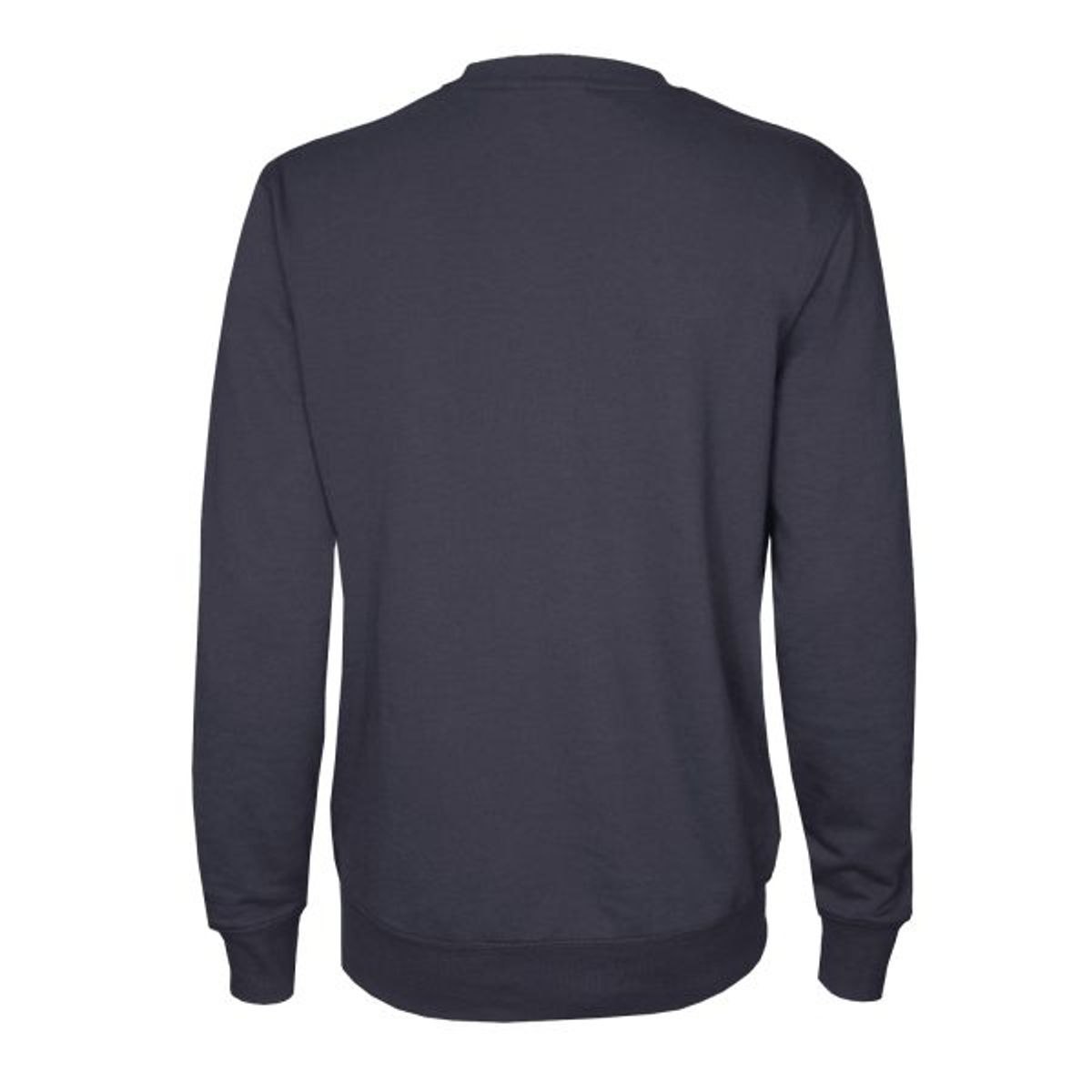 LUNA - Poleron Polo French Terry Unisex Afranelados Colores Grafito Y Azul