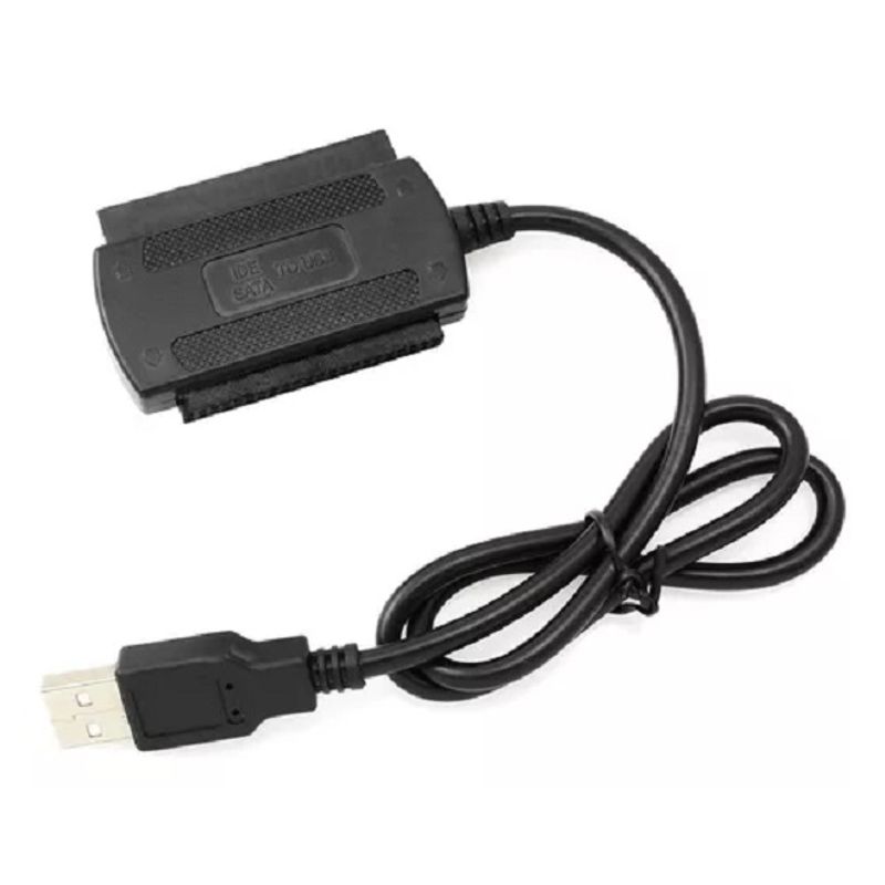 GENERICO - Cable Adaptador Usb Ide Sata 2.0 Disco Duro Externo 297004