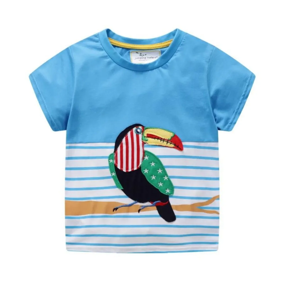 JUMP KIDS - Poleras de Algodón Manga Corta para Niñas Jump Kids