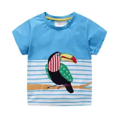 JUMP KIDS - Poleras de Algodón Manga Corta para Niñas