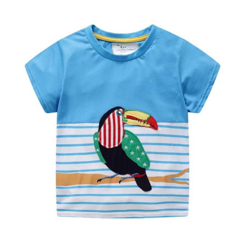 JUMP KIDS - Poleras de Algodón Manga Corta para Niñas Jump Kids