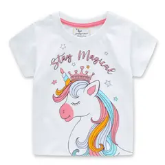 JUMP KIDS - Poleras de Algodón Manga Corta para Niñas