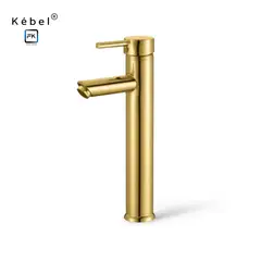 GENERICO - Llave Monomando Vanitorio alta Gold Kébel FK