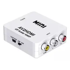 GENERICO - Adaptador Conversor Av Rca Análogo A Hdmi Digital 297005