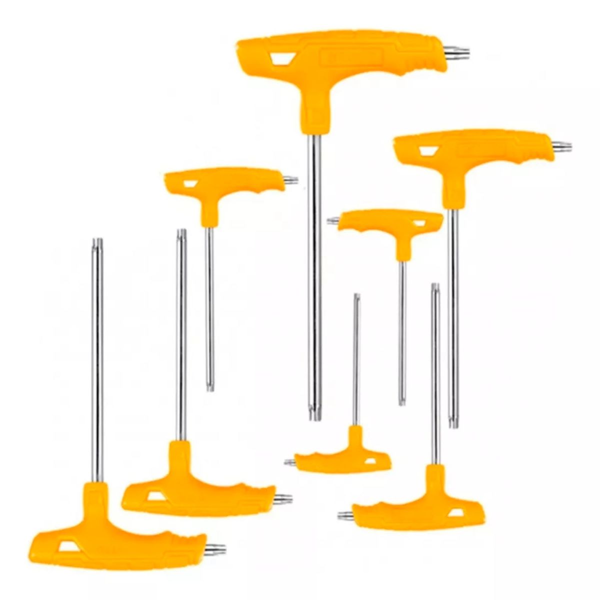 INGCO - Set Juego Llaves Allen Torx C/mango T 8 Pcs Ingco Hhkt80838