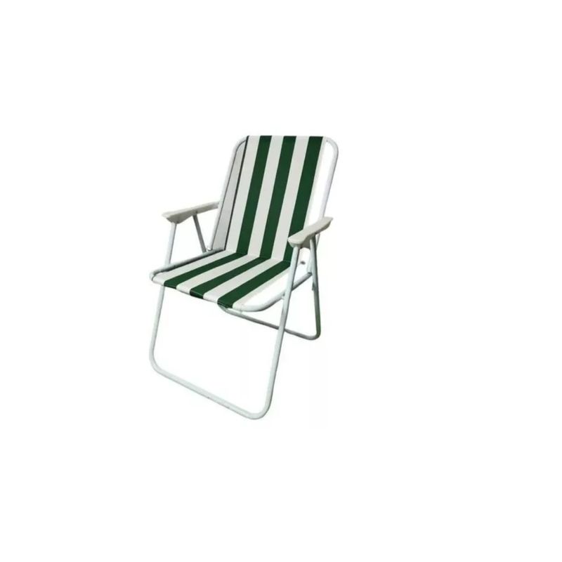 GENERICO - Silla Camping Plegable Rayas