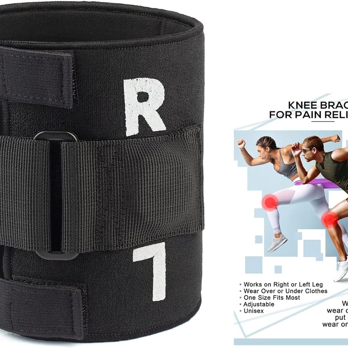 KUANGYE - Rodillera Compresión Activa-t Alivia Dolor Espalda Piernas