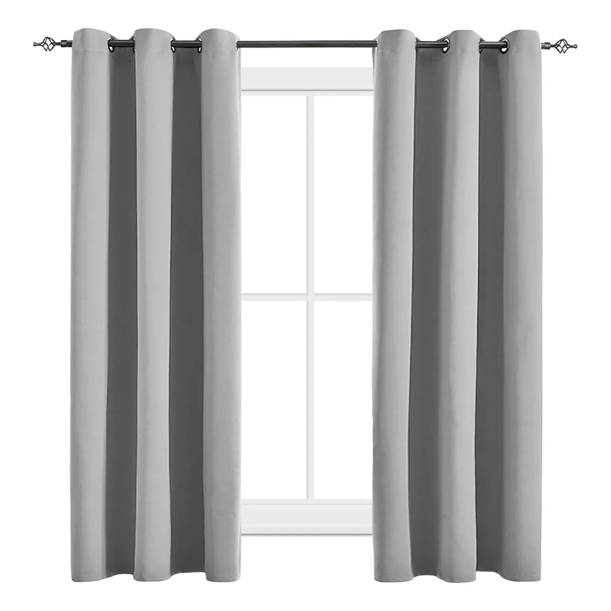 BLUEDREAMER - Cortinas opacas térmicas 2 piezas de tela 140 X 220