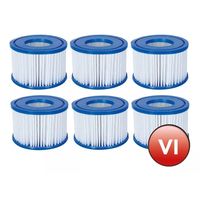 Repuesto Cartucho De Filtro Tipo Vi Para Lay-z-spa Pack 6 Unidads