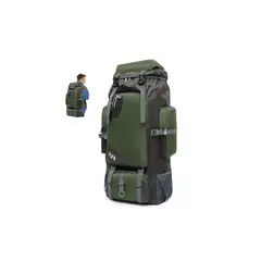 GENERICO - Mochila De Camping Viaje Senderismo De Montañis Exterio 90l