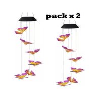 Pack 2 Luces Colgantes Decorativas de Mariposas Led