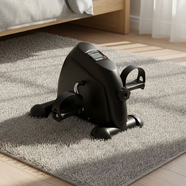 SPORTIME - Pedalera Mini Bici Entrenamiento Manos Y Pies Con Contador Pro