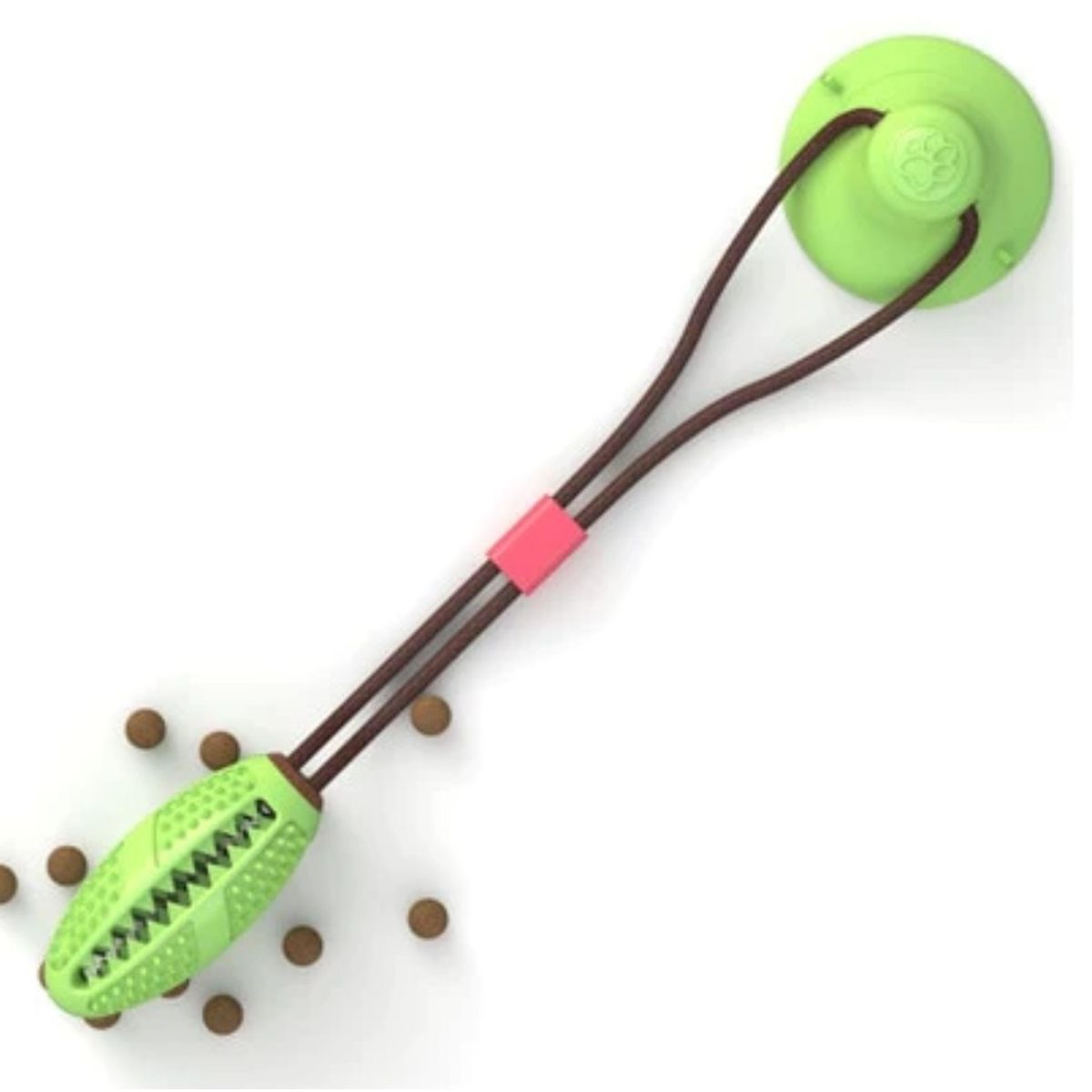 GENERICO - Mordedor Para Mascotas Perros Con Sujeción de Ventosa