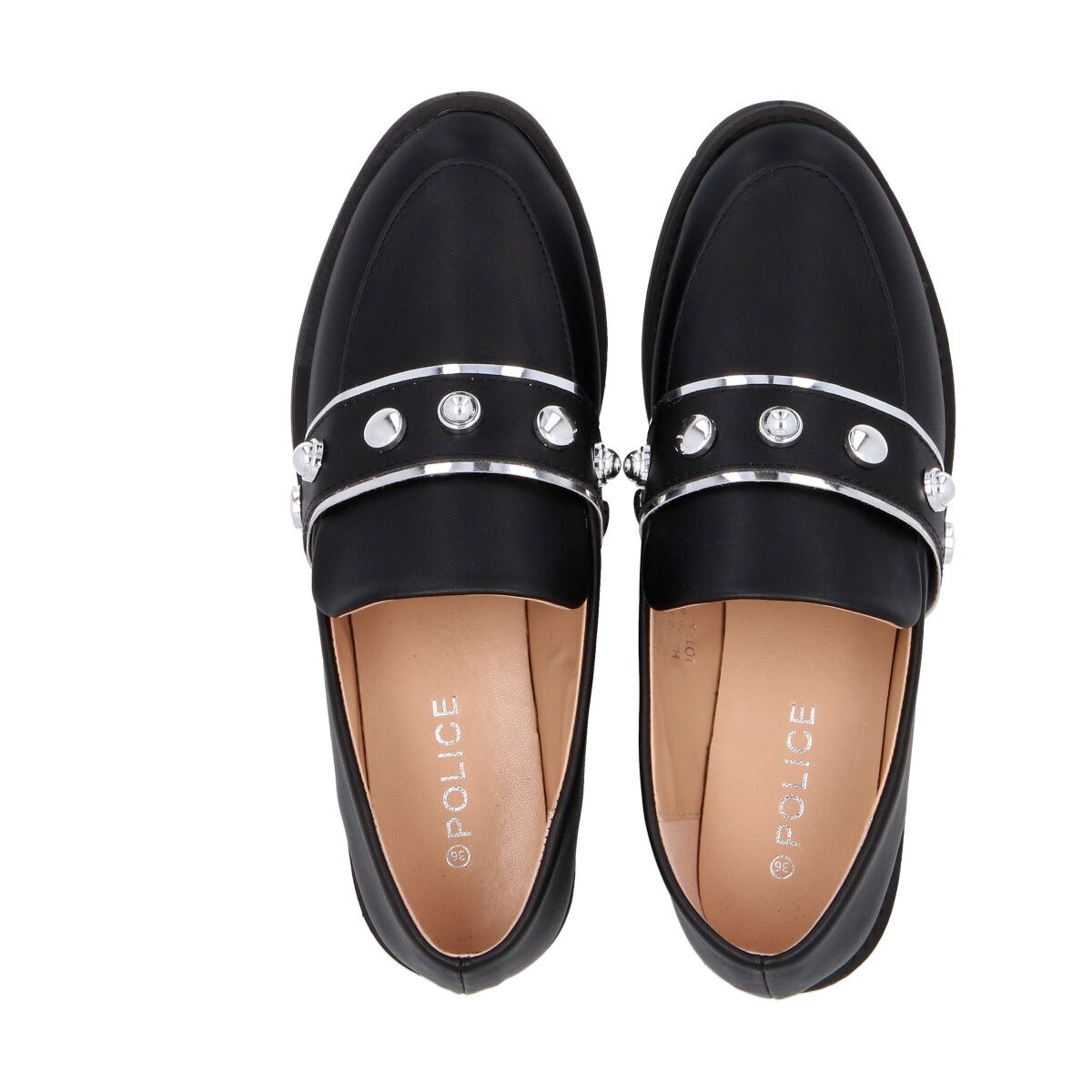 POLICE - Zapato Mujer Negro Lola Police