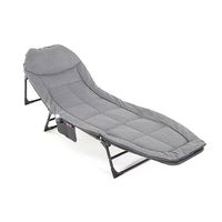 Catre Campaña Acolchado Cama Camping Plegable Outdoor