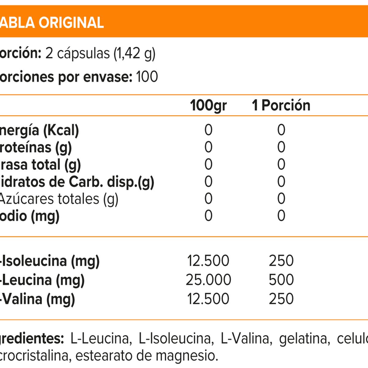 OPTIMUN NUTRITION - BCAA 1000, Aminoácidos (200 caps) - Original