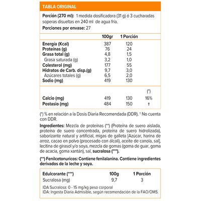 Imagen 2 del producto Gold Standard 100% Whey Protein (1.85 Lb) - Original