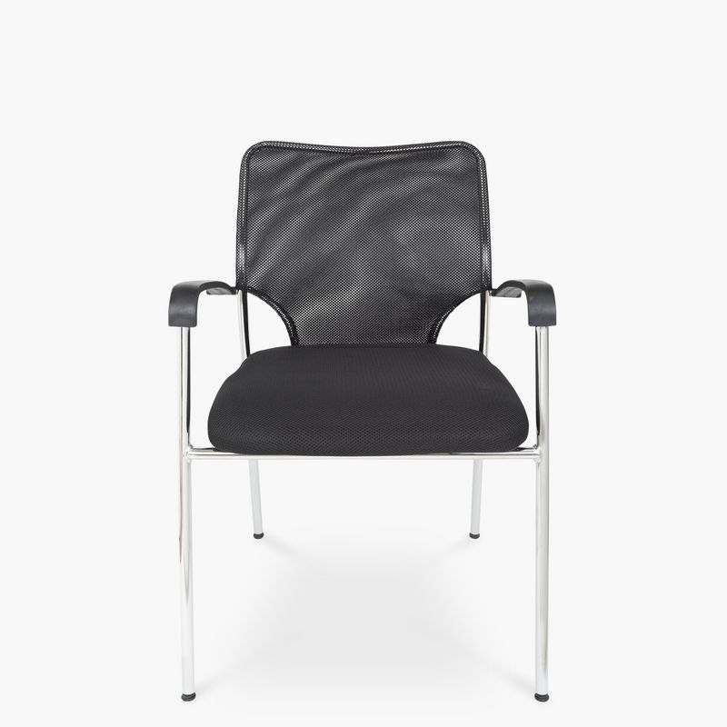 FORM OFFICE - Pack 5 Sillas Visita Strong Negro Form