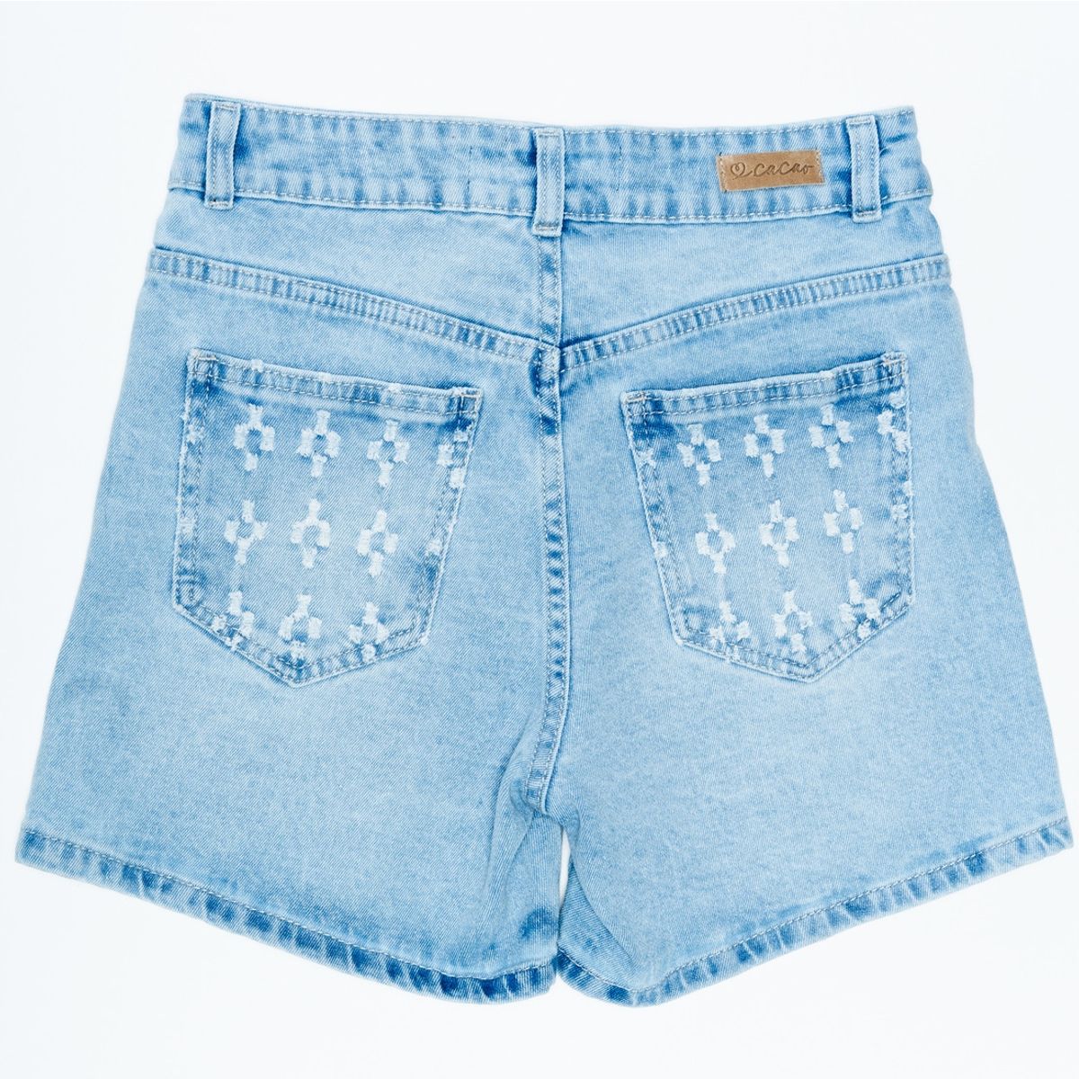 CACAO - Short Mirlo Prepicado Azul Cacao