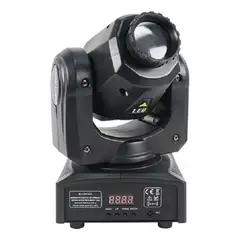 LISM - Foco Proyector Movil Led Rgb Dmx Audio Ritmico Disco 293001