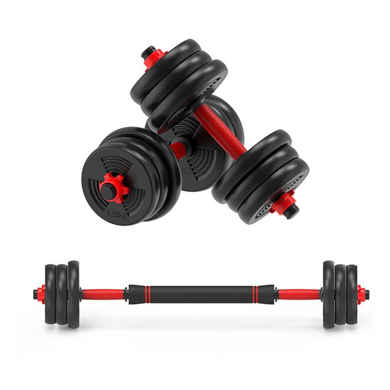 SPORTIME - Set de Mancuernas de 20 Kg con Union Red
