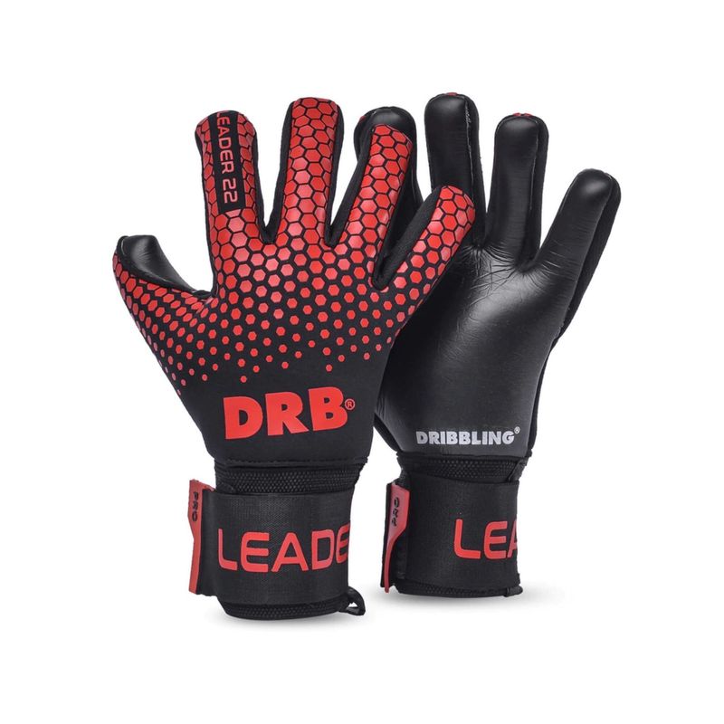 DRB - Guantes De Arquero Pro Férula Extraíble Leader Drb