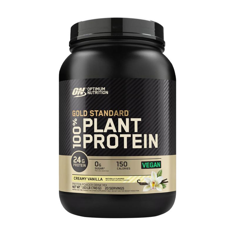 OPTIMUN NUTRITION - 100% PLANT PROTEIN 1,63 LB VAINILLA, ON