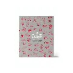 TOP10BOOKS - LIBRO Quino 2024 Ecuadernada Gris - Quino 2024 Ecuadernada Gris