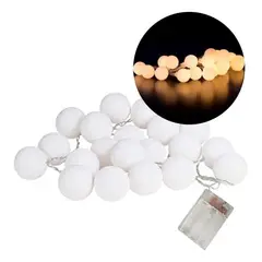 U BUY - Guirnalda Luces 30 Led Hadas 4m Pilas Navidad Calido