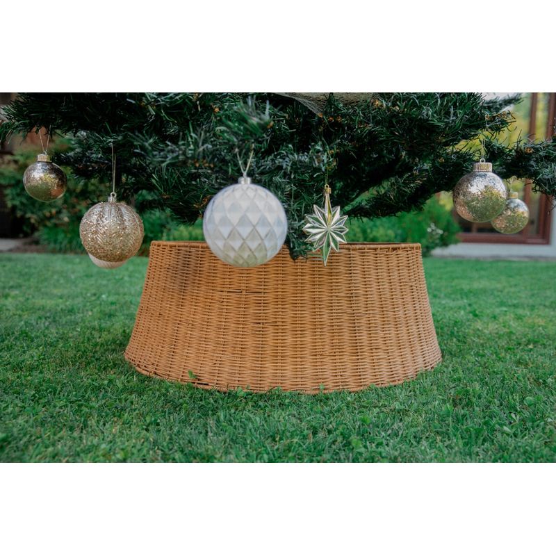 TEMPODECO - Base Ratan Arbol de Navidad