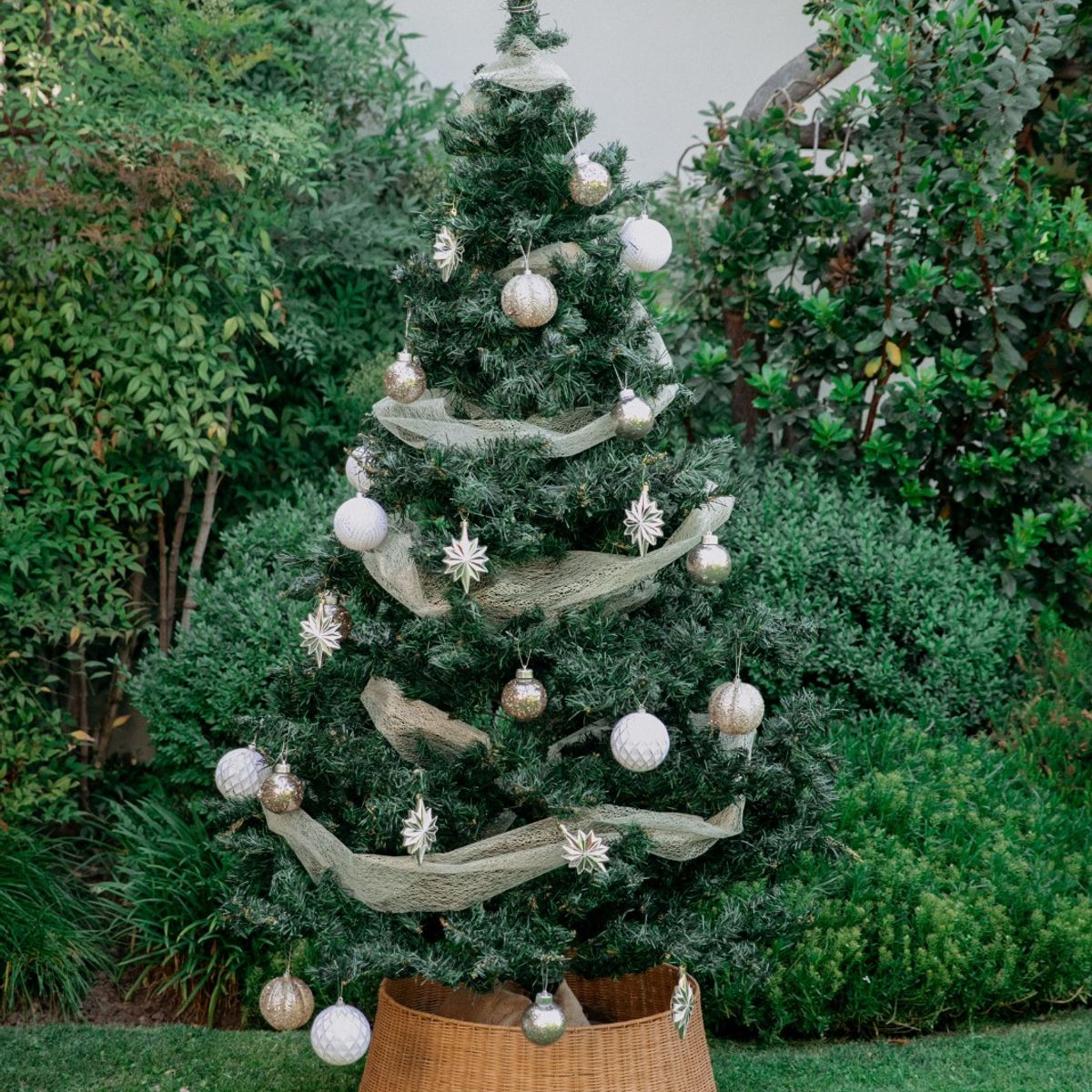 TEMPODECO - Base Ratan Arbol de Navidad